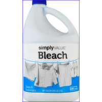 Simply Value Bleach - 128 Ounce